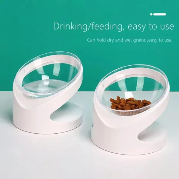 Elevated Non-Slip Cat & Small Dog Feeder Bowl