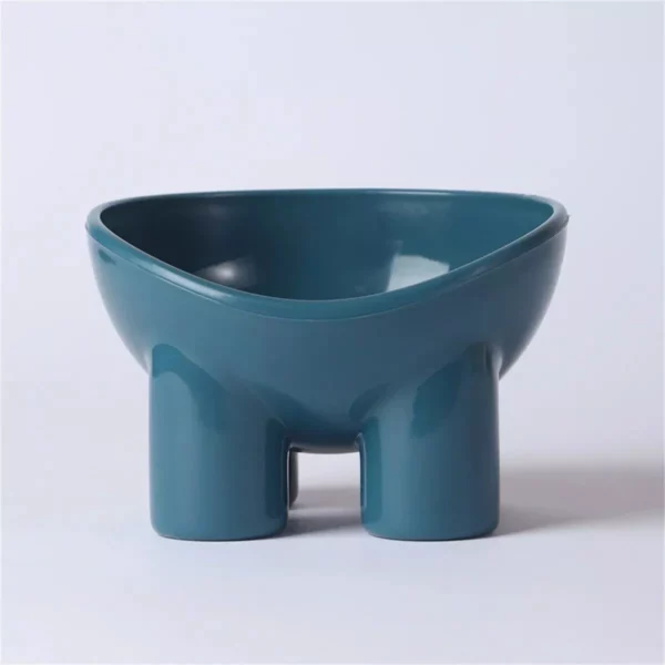 Sturdy Elephant Leg Design Cat Bowl