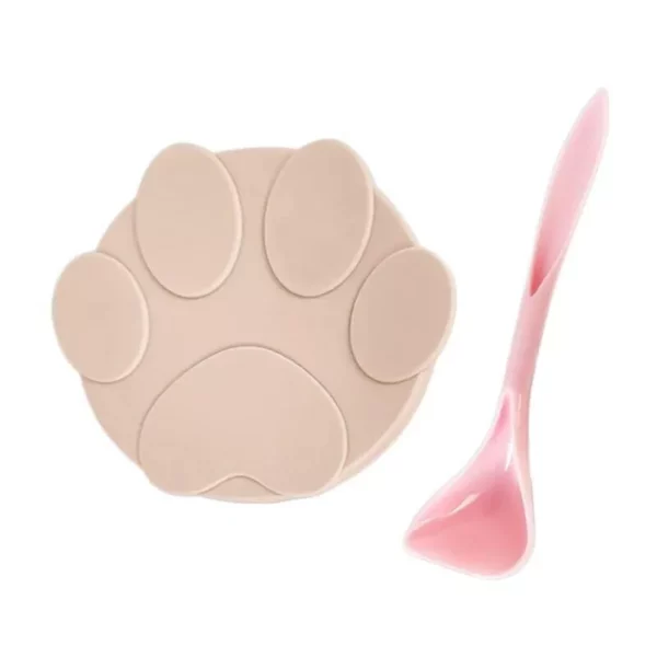 2-in-1 Silicone Pet Food Can Lid & Spoon