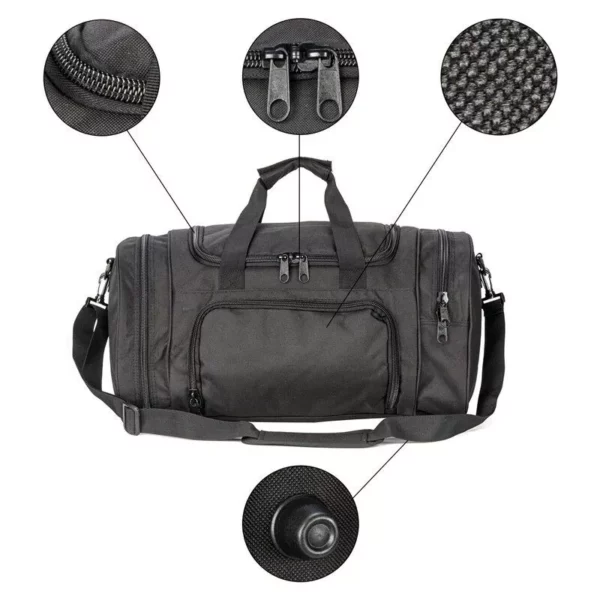 Versatile Sports & Travel Duffel Bag with Shoe Compartment - Image 4