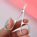 Professional Stainless Steel Curved Tip Cuticle Scissors